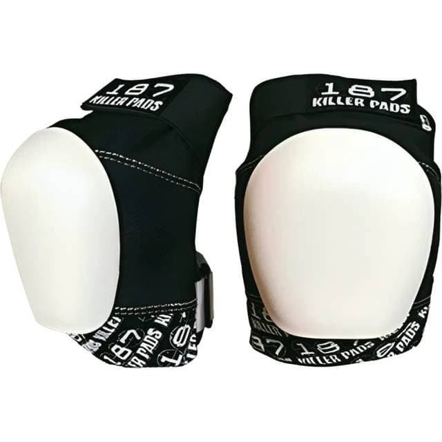 187 Killer Pads Pro Knee Pad - Black/White