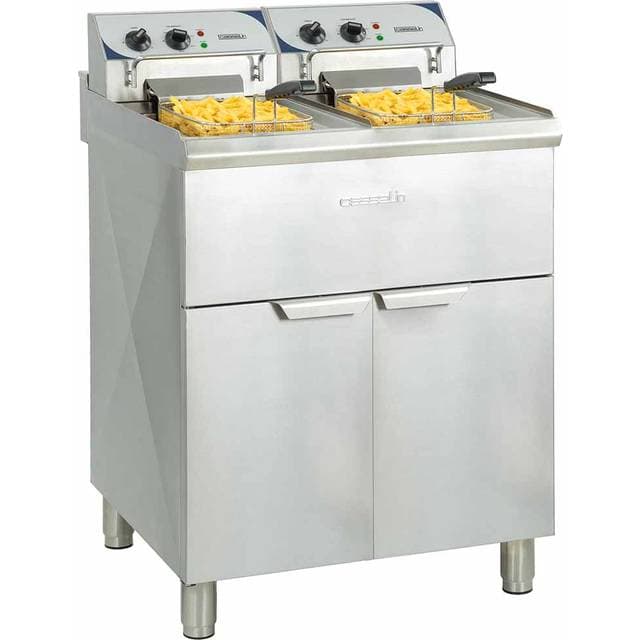 Casselin Friture 2 x 10 Liter 2x9 kW Med Underskab