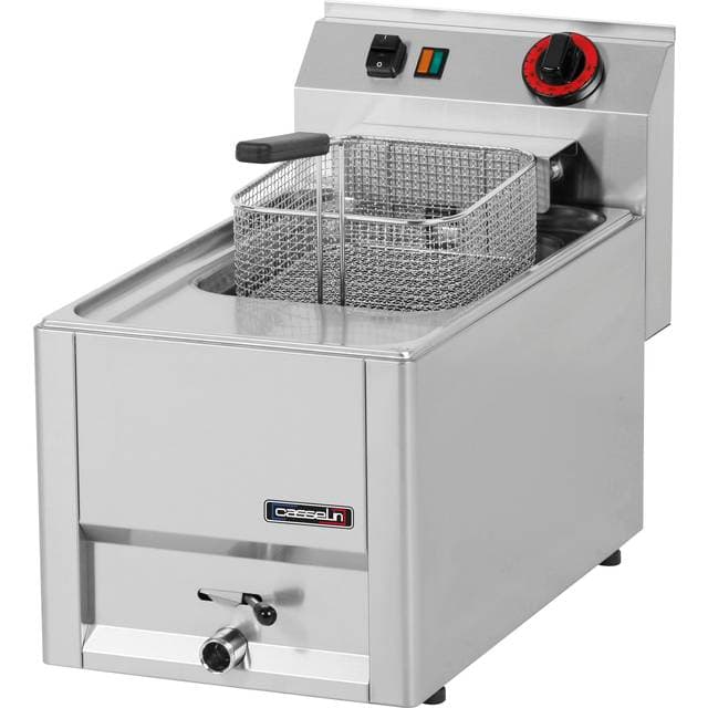 Casselin Elektrisk Frituregryde Med Afløbshane 8 Liter T 33