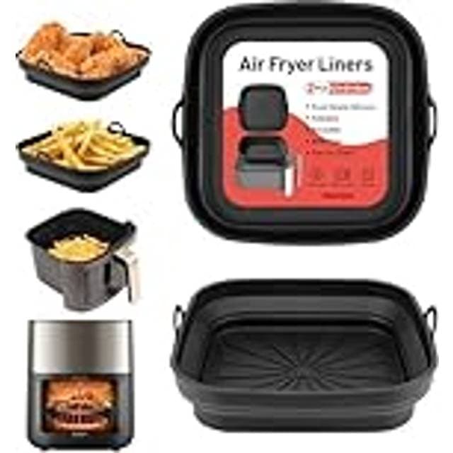 Alyvisun Silikonform für Heißluftfritteuse 2 Stück