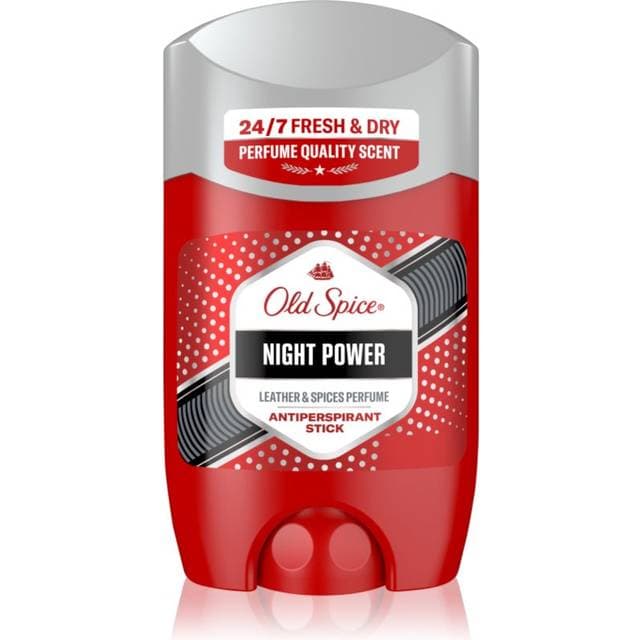 Old Spice Night Power Antiperspirant Stick til Mænd 50 ml 50ml