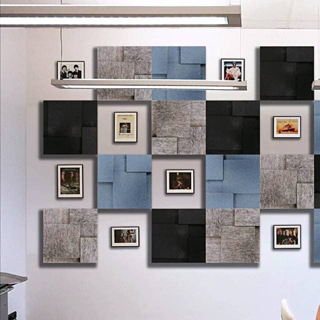 Sono Lydabsortbent Nivå EcoSUND Grå Tekstil-Laminering