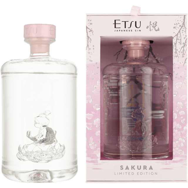 ETSU Japanese Gin Sakura Limited Edition Gaveæske