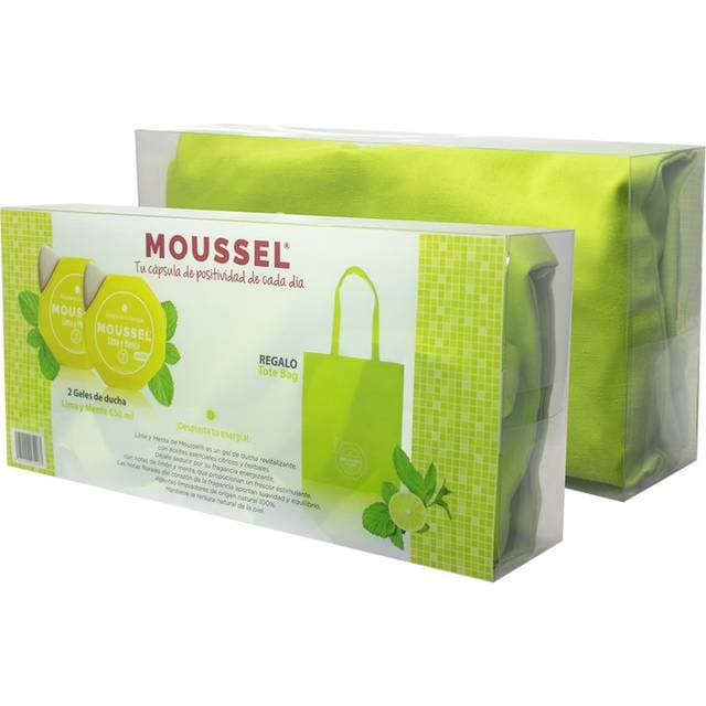 Moussel Lima Y Menta Shower Gel 3 Stykker Sæt 2-pak