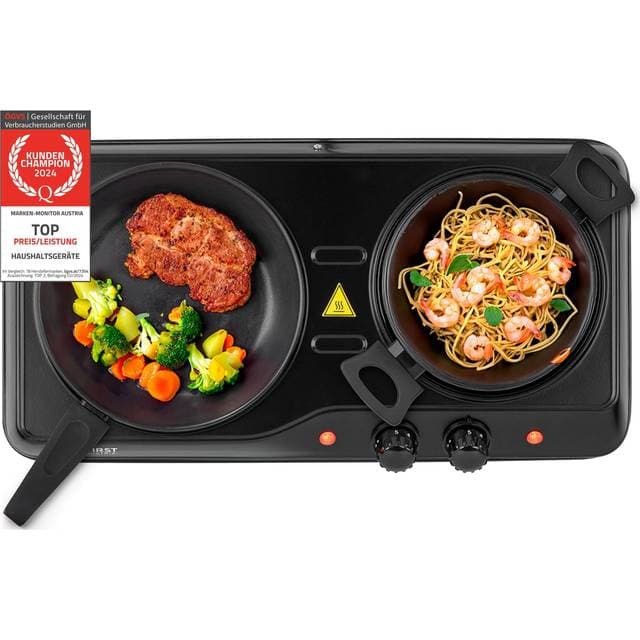 First Austria 2-delt Infrarødt Strålekomfur 5097-2