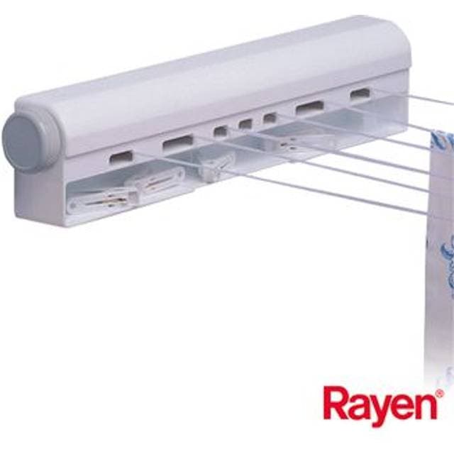 Rayen Pull-out Clothes Dryer Tøjsnor Med Udtræk - Hvid
