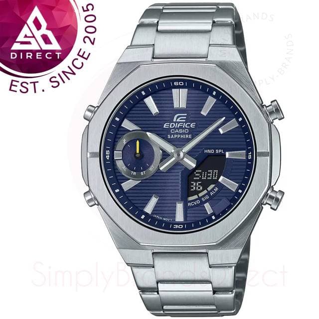 Casio Edifice ECB-S10D-2AEF 43 mm Analog Quartz Safirglas