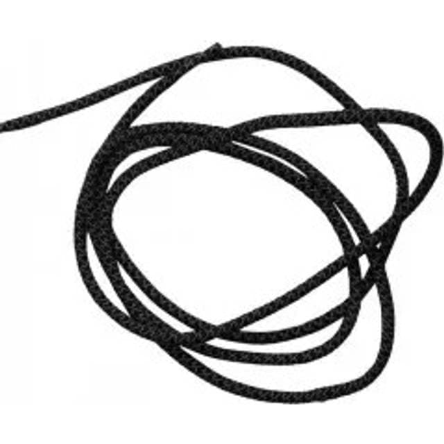 INF Reflektierende Schnürsenkel 160 cm 2 Paar Schwarz