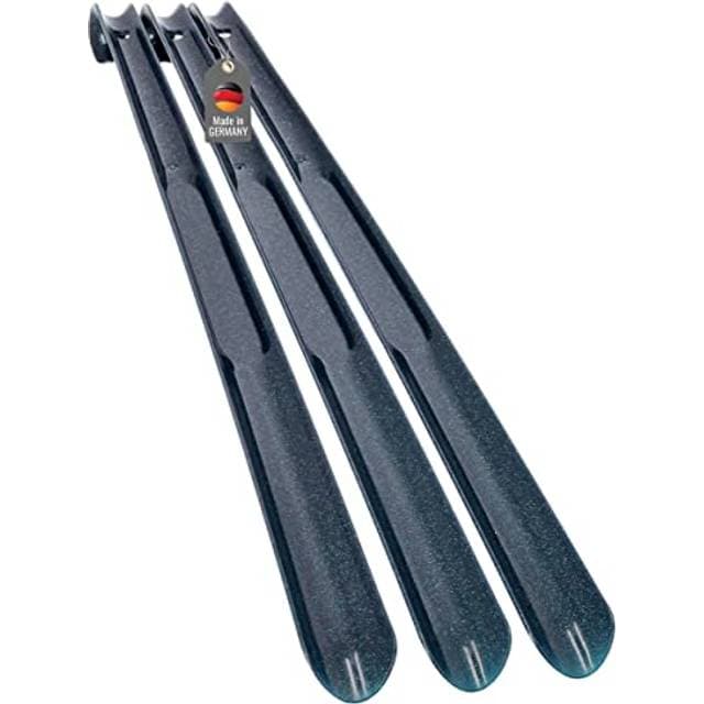 Lantelme 3 Stück Schuhanzieher 65cm Dunkelblau