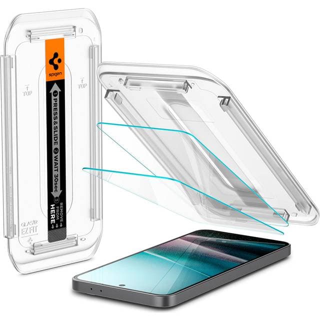 Spigen EZ Fit Glas tR Skærmbeskyttelse 2 pcs