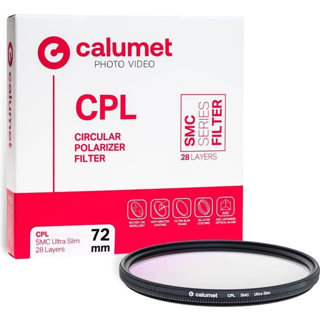 Calumet Calumet Filter CPL SMC 72 mm Ultra Slim 28 lag