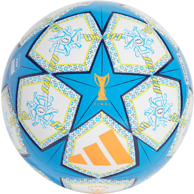 adidas Wucl League Football 2024/25 Hvid Orange Blå