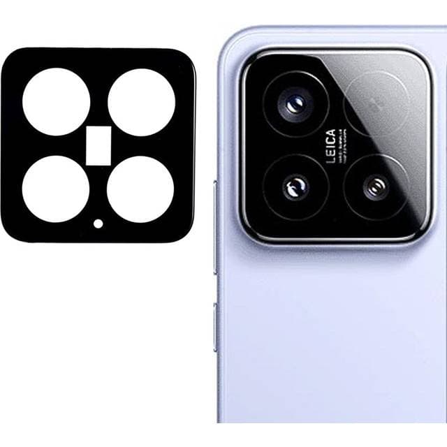 INCOVER Xiaomi 15 Hærdet Kameralinsebeskyttelsesglas Sort