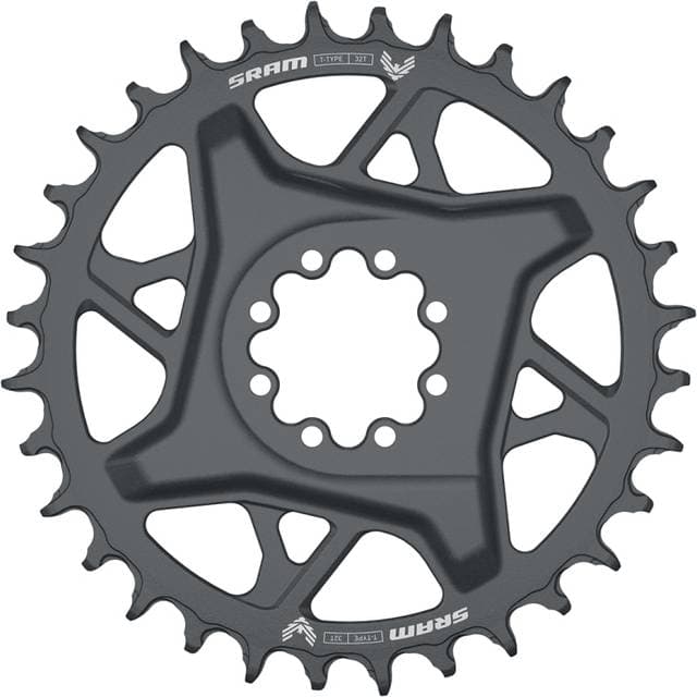 Sram Forreste Klinge S1000 Chainring Direct Mount 8-Bolt Steel Black