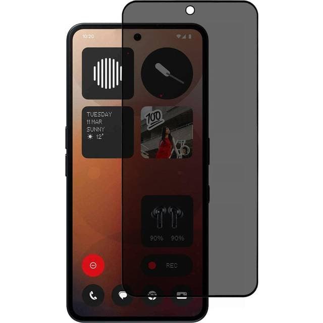 INCOVER Nothing Phone 3A Pro Full Fit Hærdet Skærmbeskyttelsesglas