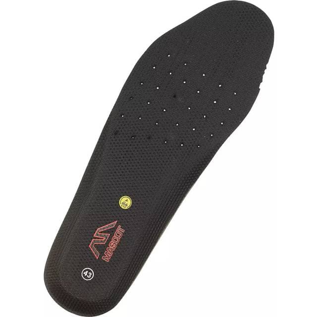 Mascot Dame Indlægssåler Med Stødabsorbering Sort