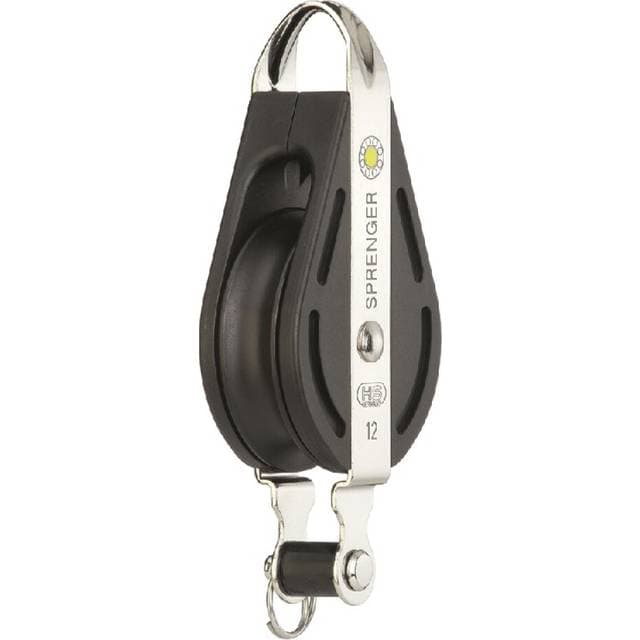 Marinetech Sprenger S-Blok 12 mm Med Glideleje Og Hundsvot