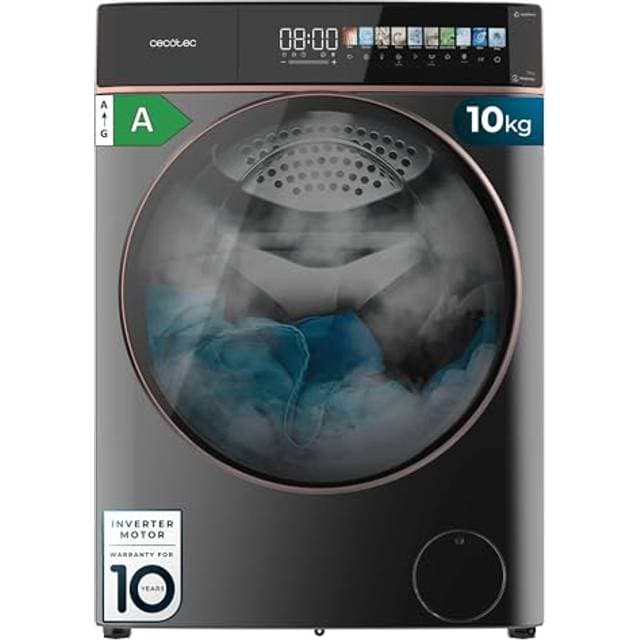 Cecotec Waschmaschine 10kg Frontlader Bolero DressCode 10900 Autodose Inverter