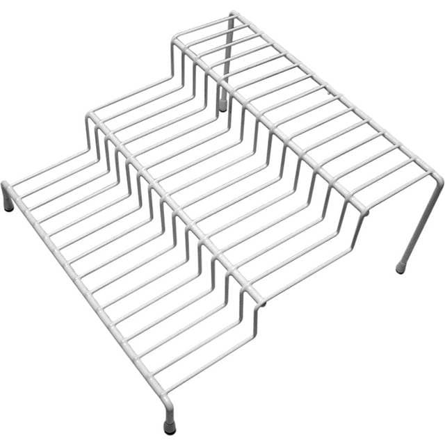 Amazon Basics 3Tier Steel Spice Organizer White