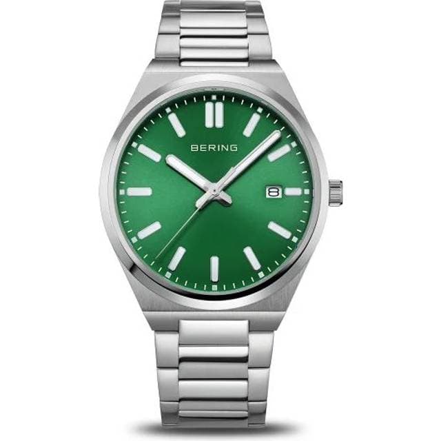 Bering Classic Herreur Stål 39mm Safirglas 5ATM