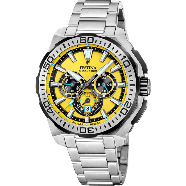 Festina Chrono Bike F20724/4 46 mm Analog Quartz Safirglas