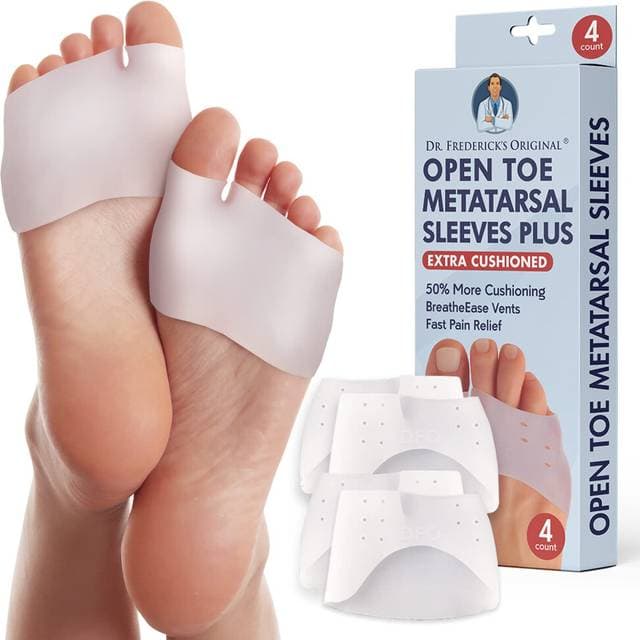 Hollywood Dr Frederick's Original Metatarsal Sleeves Plus 4 Pieces