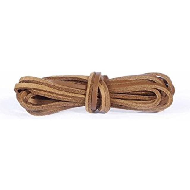 Kaps Leather Laces 120 cm 6 to 8 Eylet Pairs 36 Natural
