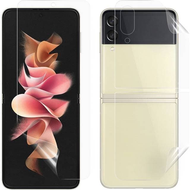 INCOVER Samsung Galaxy Z Flip3 5G Skærmbeskyttelsesfilm Gennemsigtig