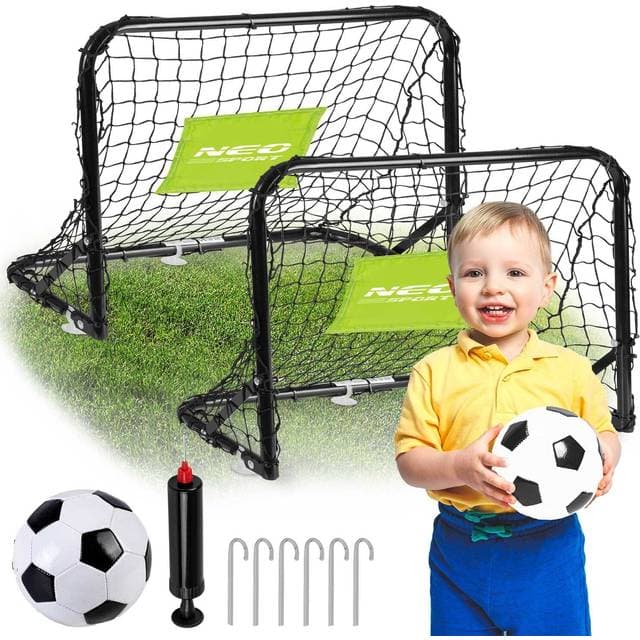 Neo-Sport Sport Fodboldmål 2 Sæt 60 x 45 x 25 cm NS-461