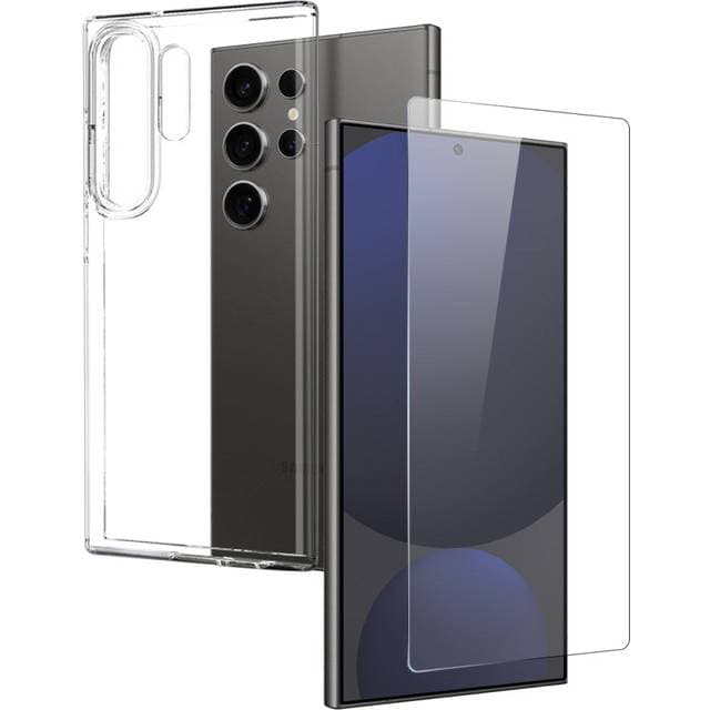 INCOVER Samsung Galaxy S25 Ultra 2-i-1 Hærdet Skærmbeskyttelse