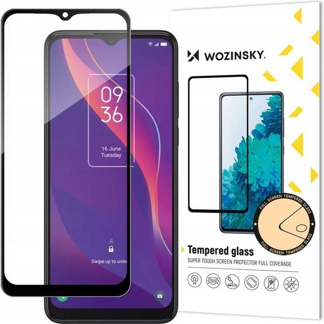 Wozinsky Superstærk Full Glue Fuldskærm Hærdet Glas Med Case Friendly TCL 306