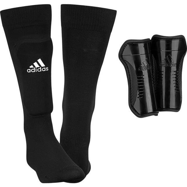 adidas Unisex Child Performance Youth Sock Shin Guards Black Core Whi