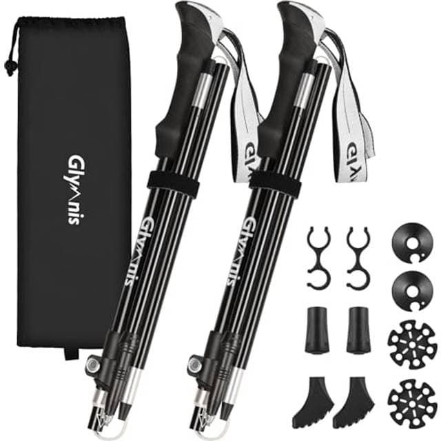 Glymnis Wanderstöcke 7075 Aluminium 110-130 cm