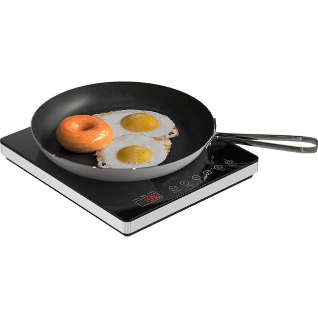 Homcom Induktionskogeplade Med 10 Temperaturniveauer