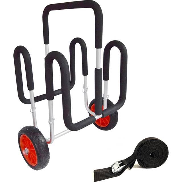 Høfde Q Dobbelt SUP Windsurf Trolley Transport Vogn