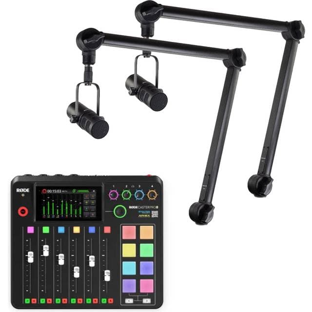 RØDE Rødecaster Pro II Podcast Pakke 2 Personer