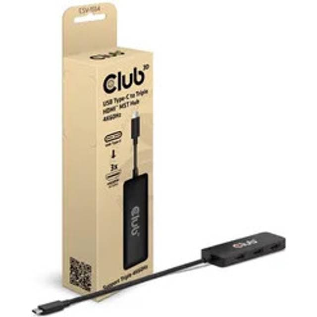 Club 3D CSV-1554 Docking Station USB-C Thunderbolt 4 3 x HDMI