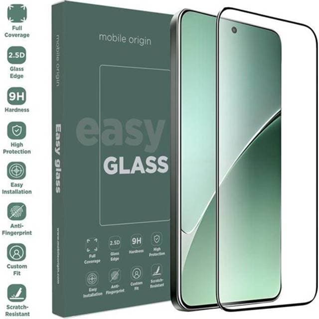 Mobile Origin Xiaomi 15 EasyGlass Skærmbeskyttelsesglas Gennemsigtig