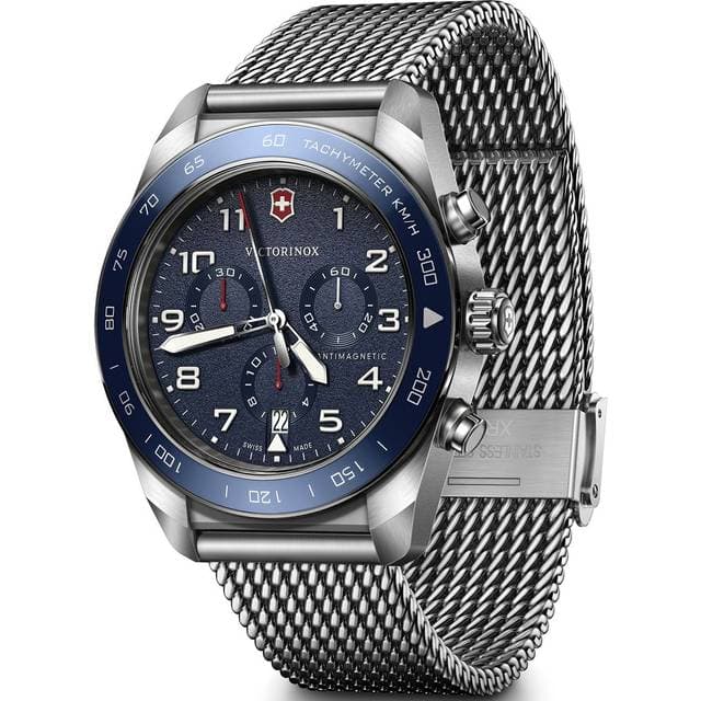 Victorinox Swiss Army Chronograph Quartz Safirglas 42 mm