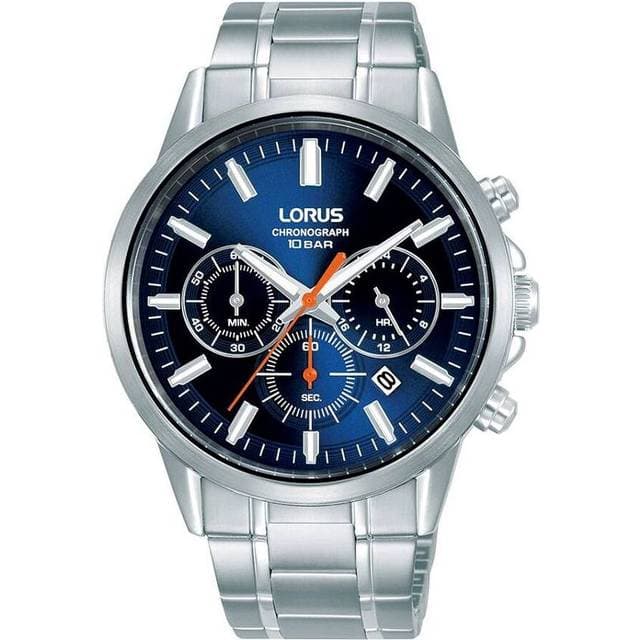 Lorus Mens Chronograph RT373KX9 Blå Kvarts Herreur