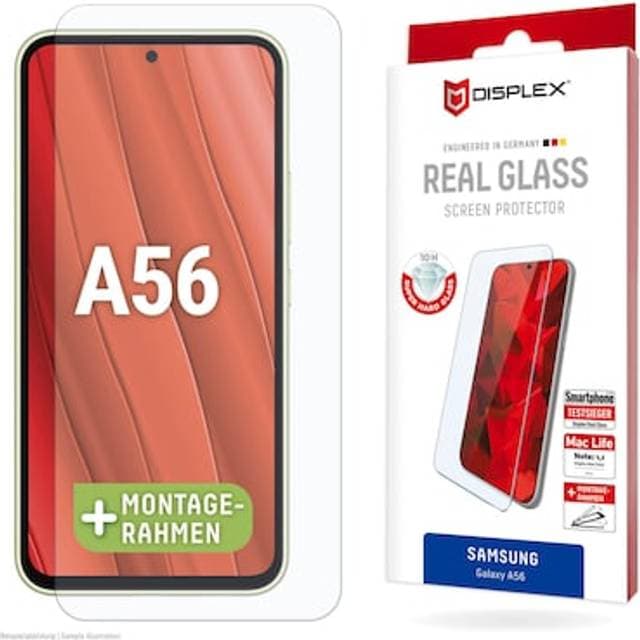 Displex Samsung Galaxy A56 Transparent Tør Påføring