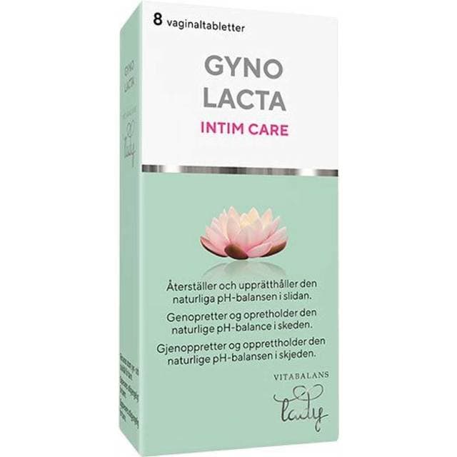 Bioforce GynoLacta Intimpleje Vaginaltabletter 8 Stk