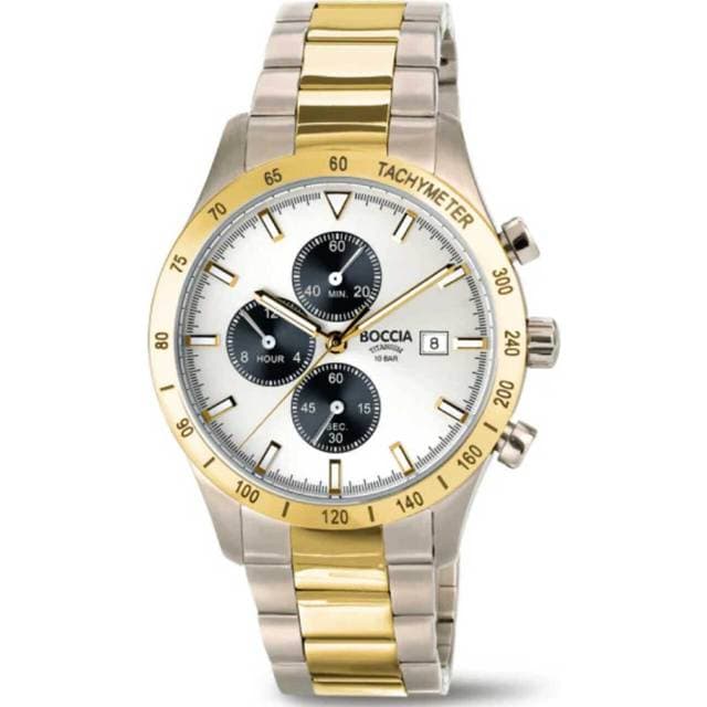 Boccia 3739-04 Titanium Chronograph Watch