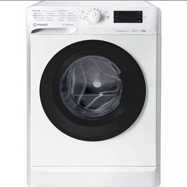 Indesit MTWSE 61294 WK EE Vaskemaskine 6 kg 1200 rpm Hvid