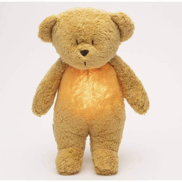 Moonie Honey 2.0 Organic Humming Bjørn Med en Lampe