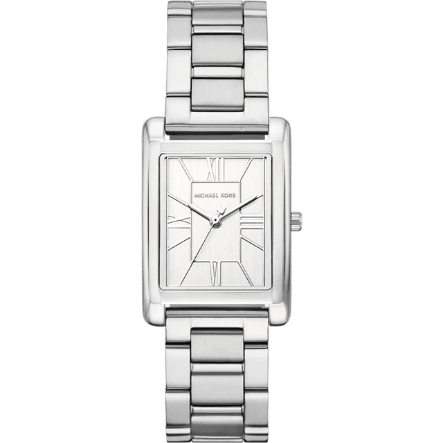 Michael Kors Essex Silver and White Women's Watch MK4906