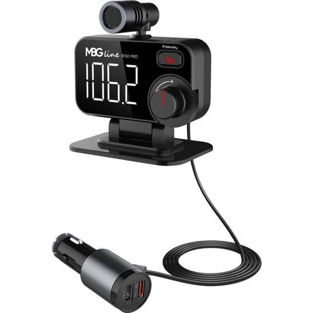 MBG line FM Transmitter Bluetooth BT92 PRO Bilsender