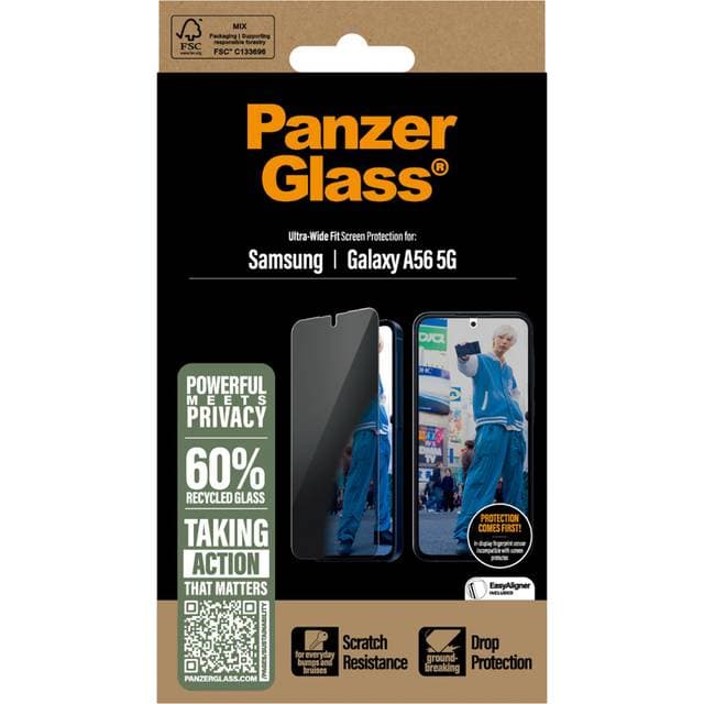 PanzerGlass Ultra Wide Fit A55 5G Ultra