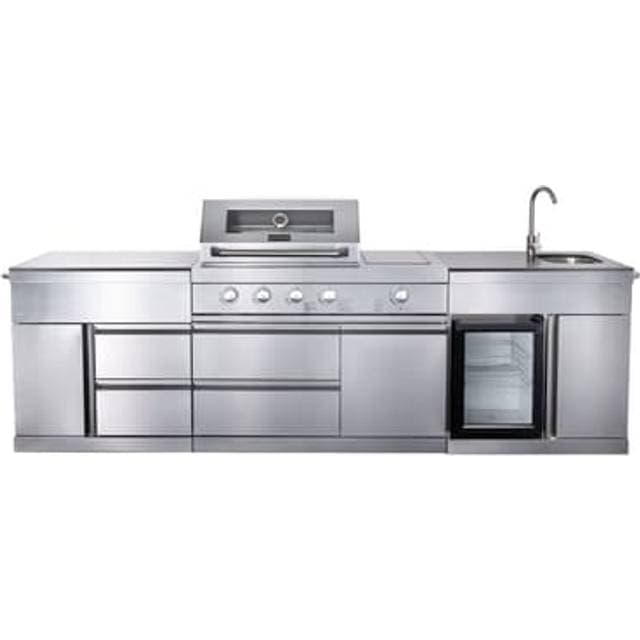 MyOutdoorKitchen Fritstående Udekøkken Plus Rustfri