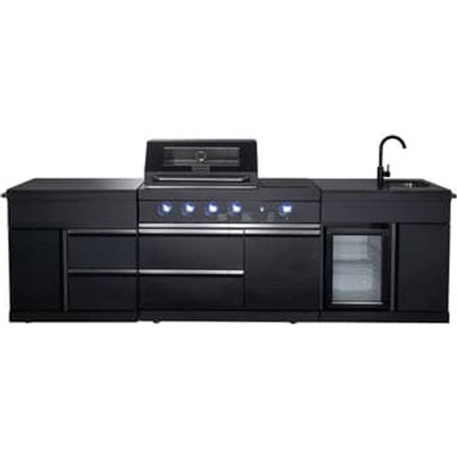 MyOutdoorKitchen Pure Vapaasti Seisova Ulkokeittiö Plus Musta